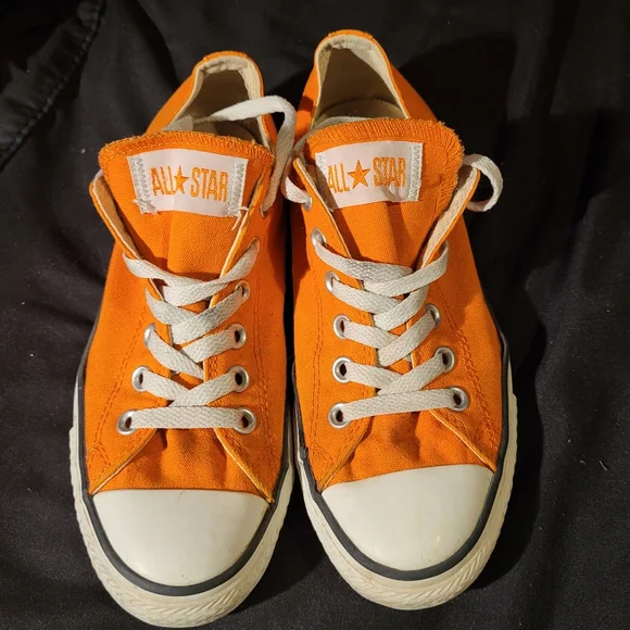 Converse | Shoes | New Listing Vvguc Unisex Orange Converse Allstar See  Description | Poshmark